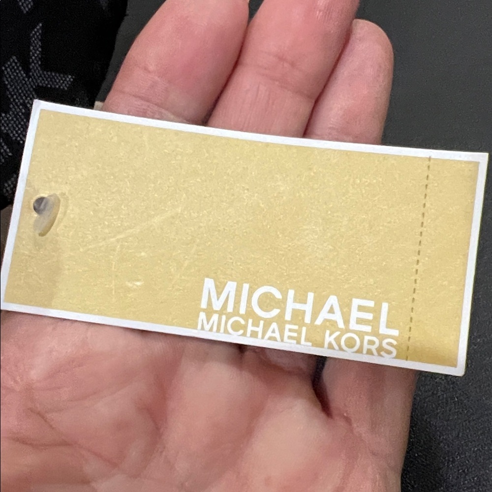 Michael Kors | Black MK Logo Hat - Picture 3 of 8